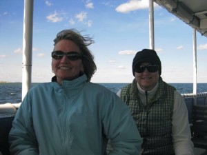 Karen Dale and Maureen Curran