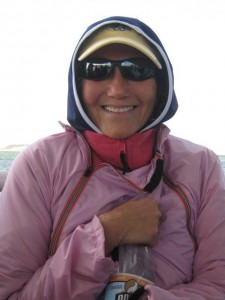 Sylvia looks toasty!
